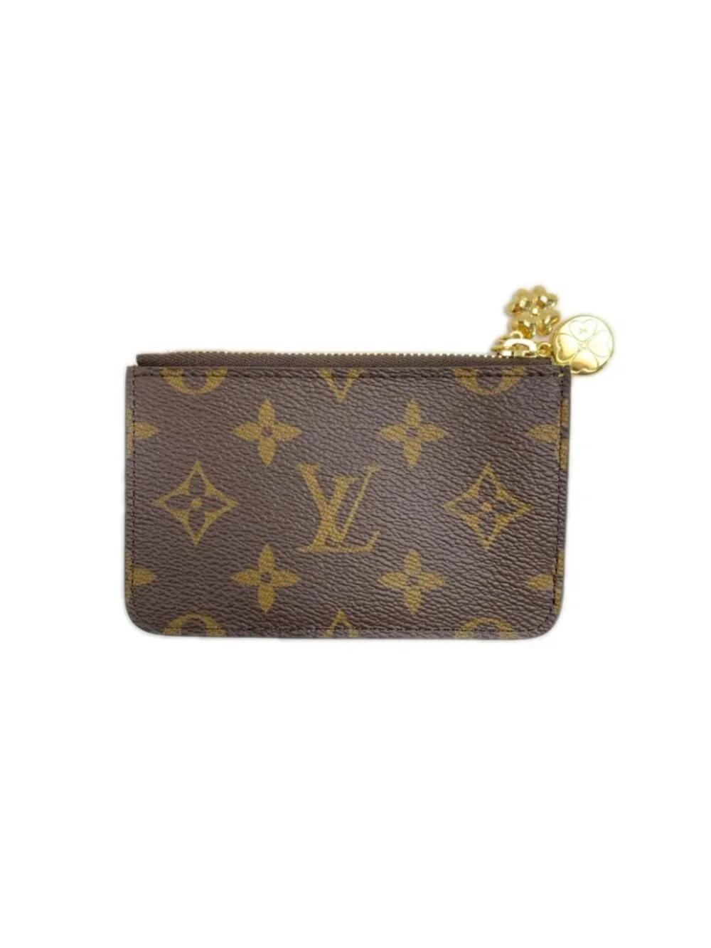 Louis Vuitton Monogram Card Case Romy Yellow Coin Purse